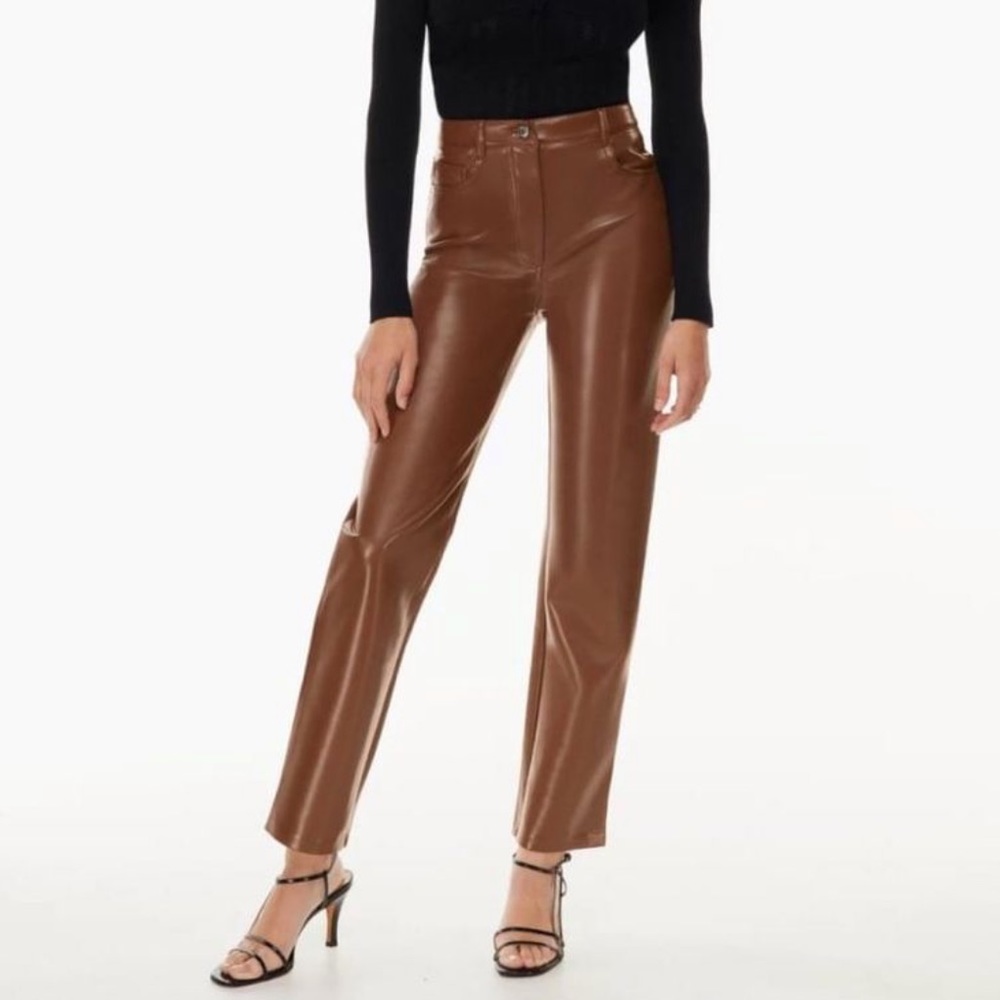 ARITZIA MELINA LEATHER PANTS